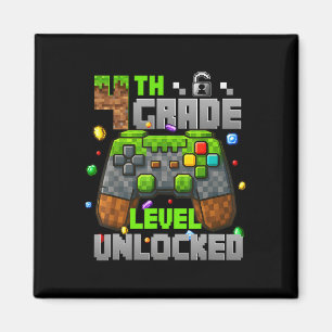 Zurück zur Schule 4. Klasse freigeschalteter Gamer Magnet