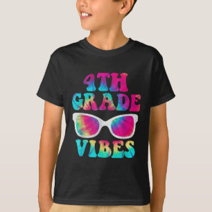Zurück zur Schule 4. Klasse Vibes-Shirt Erster Tag T-Shirt