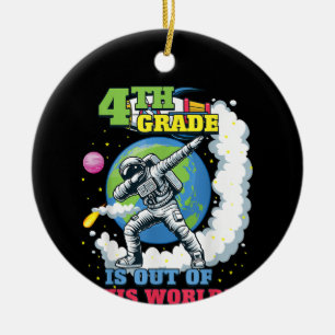 Zurück zur Schule 4. Klasse Weltraum aus dieser We Keramik Ornament