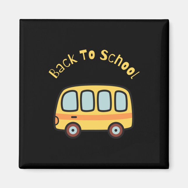 Zurück zur Schule 4 Magnet (Vorne)