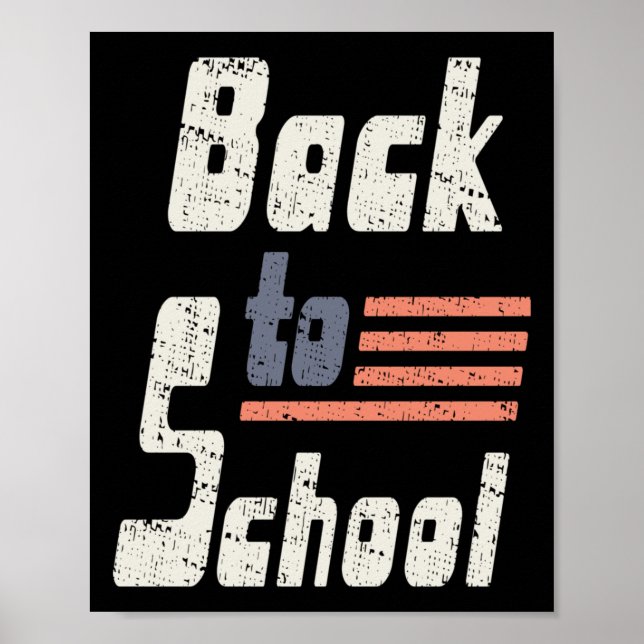 Zurück zur Schule 4  Poster (Vorne)