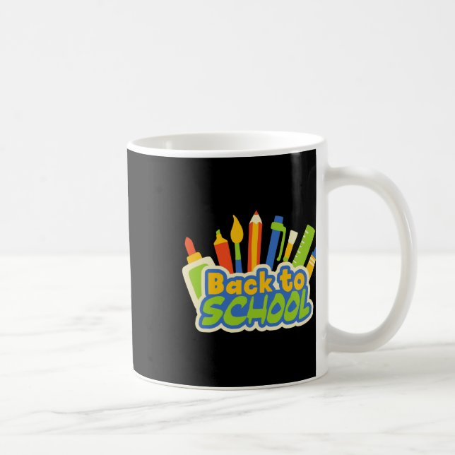 Zurück zur Schule 5 Kaffeetasse (Rechts)