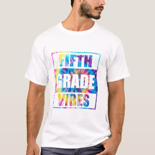 Zurück zur Schule 5. Klasse Vibes Erster Schultag T-Shirt