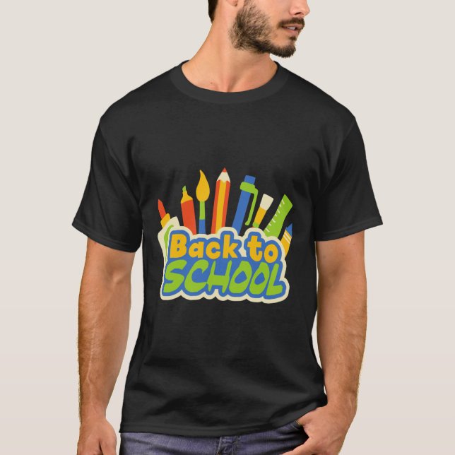 Zurück zur Schule 5 T-Shirt (Vorderseite)