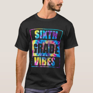 Zurück zur Schule 6. Klasse Vibes Erster Schultag T-Shirt