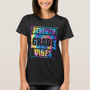 Zurück zur Schule 7. Klasse Vibes Erster Schultag T-Shirt