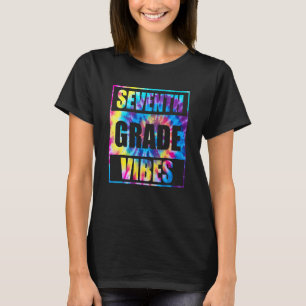 Zurück zur Schule 7. Klasse Vibes Erster Tag Lehre T-Shirt