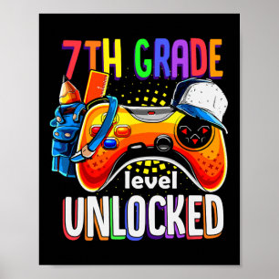 Zurück zur Schule 7. Stufe frei Poster
