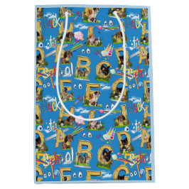 Zurück zur Schule ABC Wiederholung des Designs Mittlere Geschenktüte