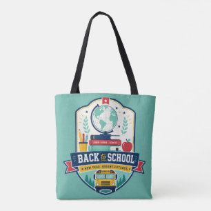 Zurück zur Schule-Abzeichen-Design