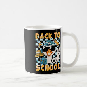 Zurück zur Schule Albern Gänse ersten Tag Scho Kaffeetasse
