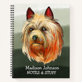 Zurück zur Schule - Australian Terrier Notebook Notizbuch