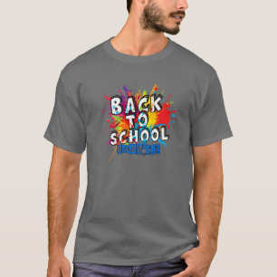 Zurück zur Schule Bash 2022 Gefärbte Krawatte Happ T-Shirt