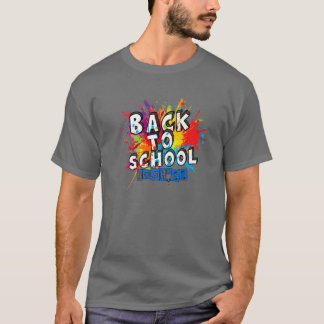 Zurück zur Schule Bash 2022 Gefärbte Krawatte Happ T-Shirt