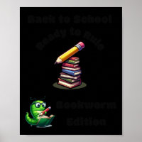 Zurück zur Schule - bereit zur Regel Bookworm Edit