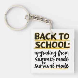 Zurück zur Schule: Besserung Schlüsselanhänger