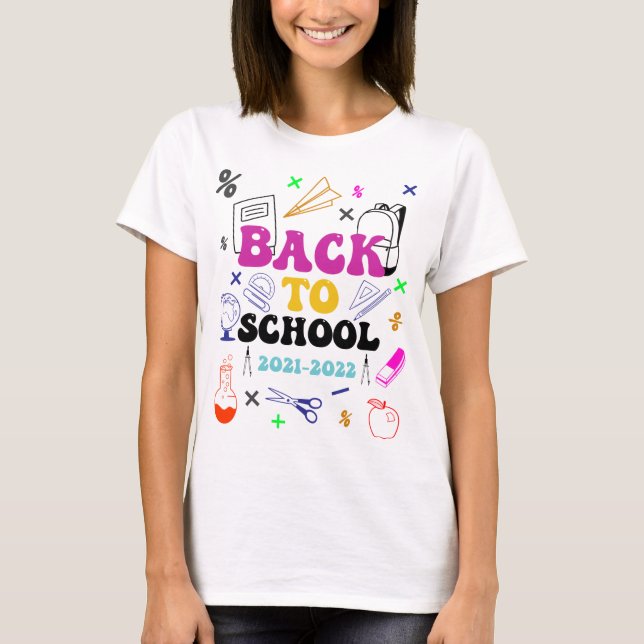 Zurück zur Schule | Bestes Geschenk für den 1. Sch T-Shirt (Vorderseite)