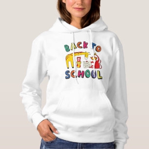 Zurück zur Schule - Bleibe Sicherheit Hoodie