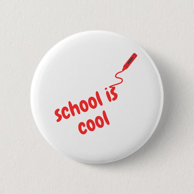 Zurück zur Schule Button (Vorderseite)