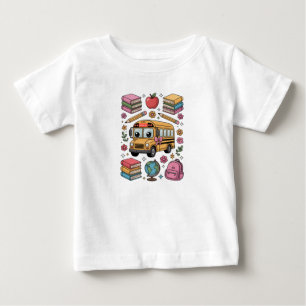 Zurück zur Schule Coquette-Lehrerin Kindergarten V Baby T-shirt