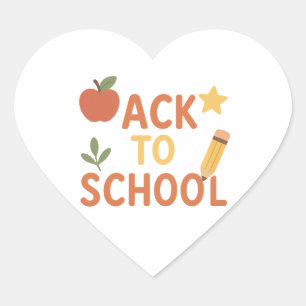 Zurück zur Schule Custom Vinyl Sticker