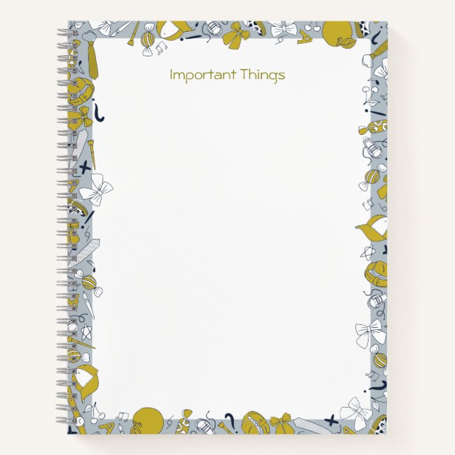 Zurück zur Schule | Das SpiralNotebook des Lehrers Notizbuch (Vorderseite)