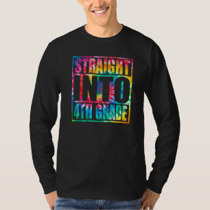 Zurück zur Schule direkt in den vierten Grad Grad T-Shirt