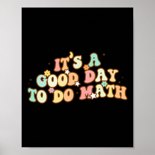 Zurück zur Schule - ein guter Tag für Mathematikle Poster