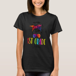 Zurück zur Schule Erste Klasse Vibes Erster Tag Le T-Shirt