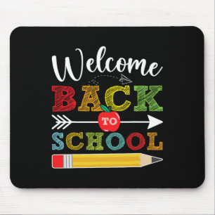 Zurück zur Schule Erster Schultag Lehrer Mousepad