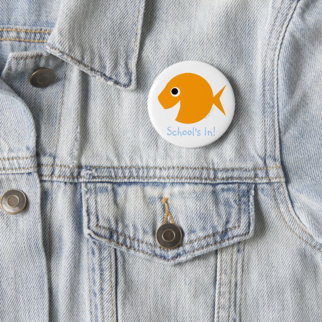 Zurück zur Schule Erster Tag der Klasse Cartoon Go Button (Beispiel)
