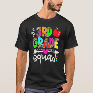 Zurück zur Schule Erster Tag des dritten Grades Sq T-Shirt