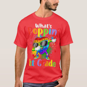 Zurück zur Schule Erster Tag Was ist Poppin 1. Kla T-Shirt