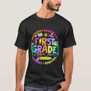 Zurück zur Schule Erstklässler Traumteam Lehrer Ki T-Shirt