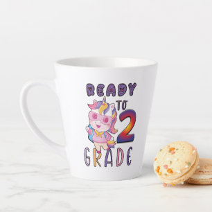 Zurück zur Schule, fertig bis zur 2. Klasse Milchtasse