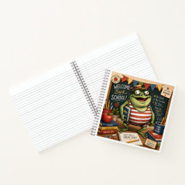 Zurück zur Schule Frosch PNG, Lehrer Klassenzimmer Notizbuch