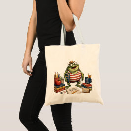 Zurück zur Schule Frosch PNG, Lehrer Klassenzimmer Tragetasche