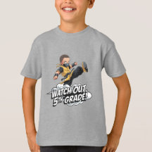 Zurück zur Schule, fünfte Klasse T - Shirt