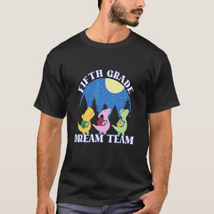 Zurück zur Schule Fünfte Klasse Traumteam Schüler  T-Shirt