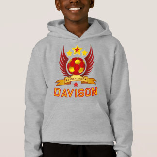 Zurück zur Schule Fußball Kinder Hoodie