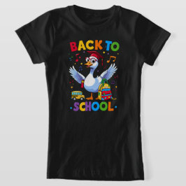 Zurück zur Schule Gans – Farbige lustige T-Shirt G