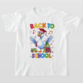 Zurück zur Schule Gans – Farbige lustige T-Shirt G