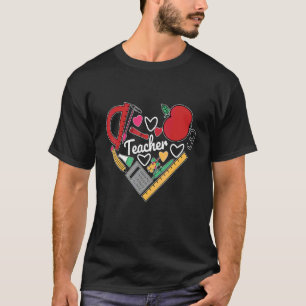 Zurück zur Schule Geek Nerd Mathe Wissenschaft Leh T-Shirt