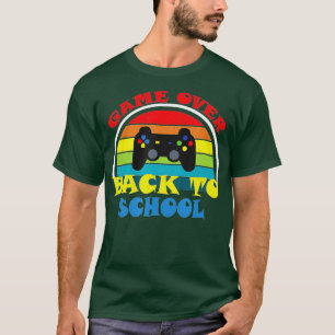 Zurück zur Schule Gezwitscher über Lehrer Student T-Shirt