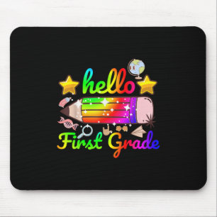 Zurück zur Schule Hallo Erste Klasse Team 1ste Kla Mousepad