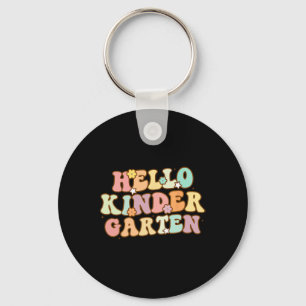Zurück zur Schule Hallo Kindergarten für Kinder Ju Schlüsselanhänger