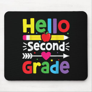 Zurück zur Schule Hallo Zweite Klasse Team 2. Klas Mousepad