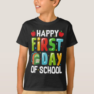 Zurück zur Schule - Happy First Day of School Chil T-Shirt