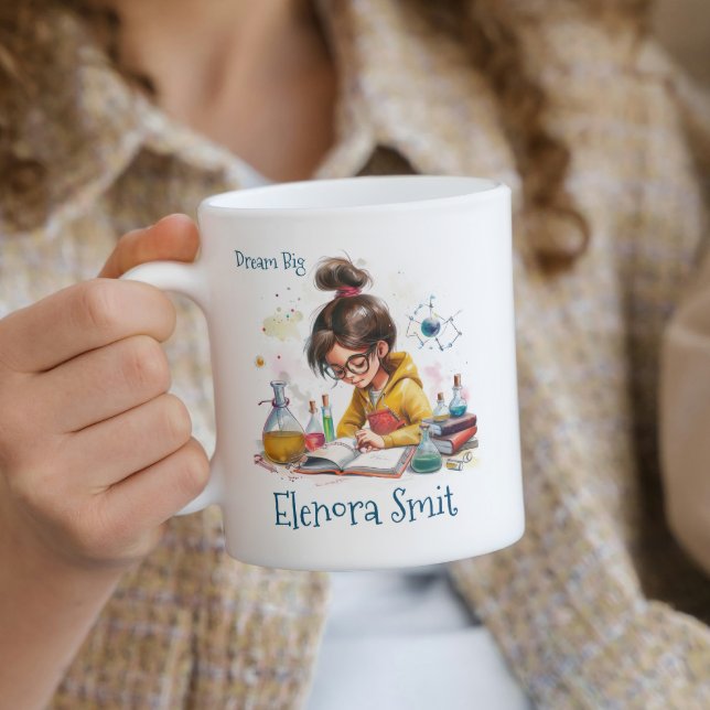 Zurück zur Schule I Wissenschaft 1 Kaffeetasse (Von Creator hochgeladen)