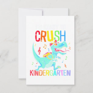 Zurück zur Schule, ich bin bereit, den Kindergarte Karte